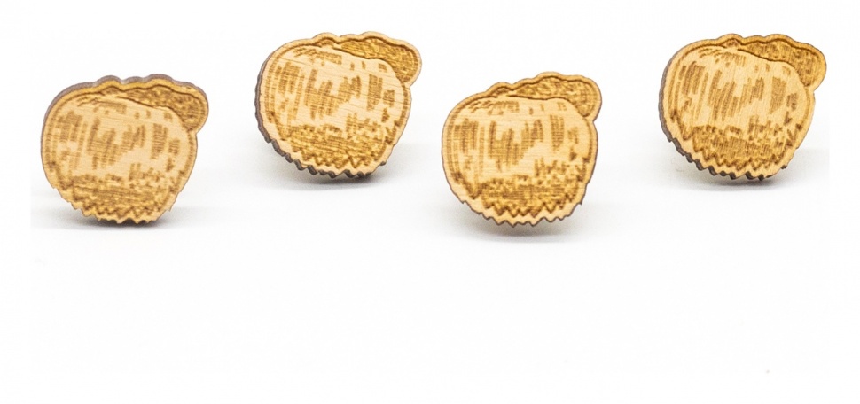 Значок Ежовик фото 1 — PsiTown