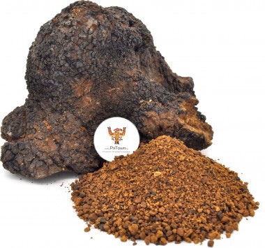 Чага, гриб измельченный (Трутовик Березовый) — PsiTown