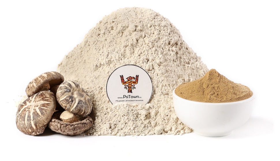 Шиитаке, гриб молотый (Lentinula Edodes mushrooms) фото 1 &mdash; PsiTown