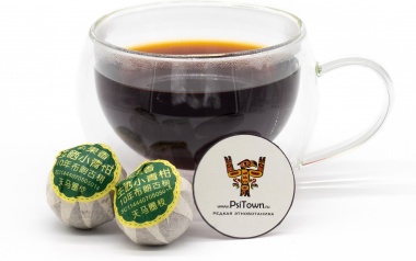 Пуэр Шу в мандарине, СяоЦинГань — PsiTown