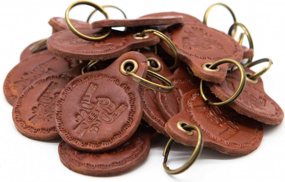 Брелок авторский, кожа фото 1 — PsiTown