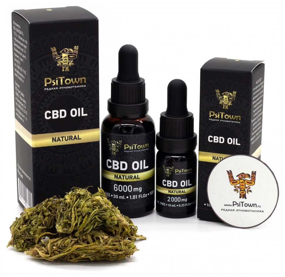 Конопляное масло (CBD), 20% каннабидиол фото 1 &mdash; PsiTown